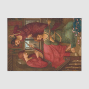 In the Golden Days by John Melhuish Strudwick Tissue Paper