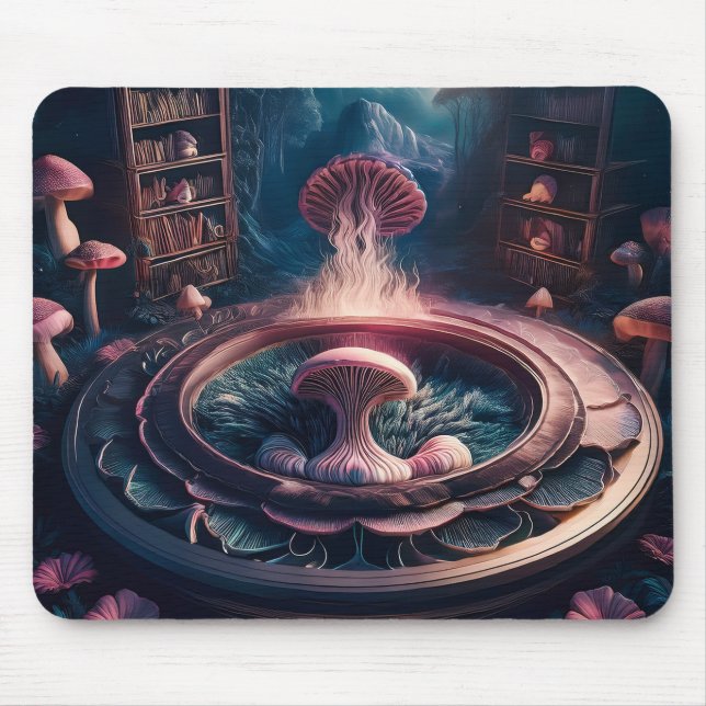 In The Hall Of Mushrooms Mouse Mat (Front)