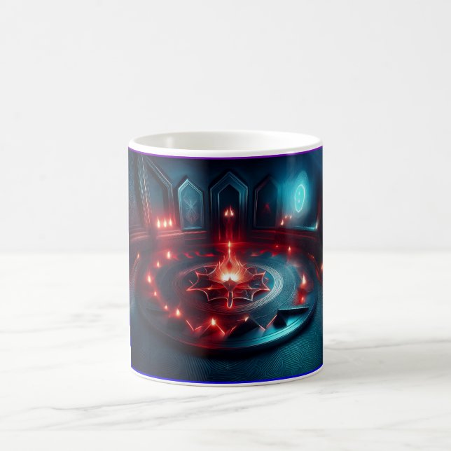 In The Hall Of The Bat King Coffee Mug (Center)
