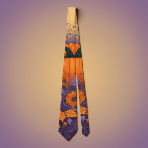 In The Halloween Garden  Tie