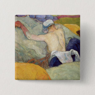 In the Heat, or The Pigs, 1888 15 Cm Square Badge