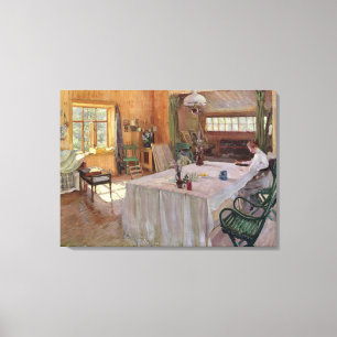 In the House of the Artist Konstantin Korovin Canvas Print
