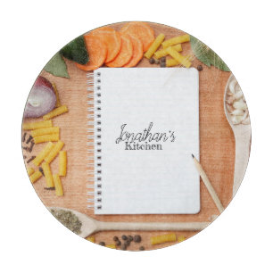 In the Kitchen Round Cutting Board