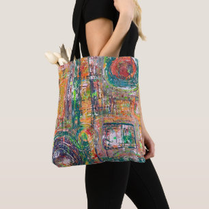 In the Leather Tote Bag