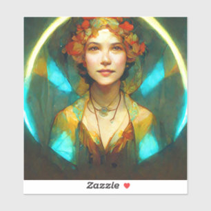 In The Light Art Nouveau Fantasy