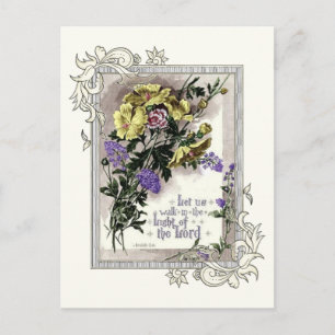 In The Light Of The Lord Postcard