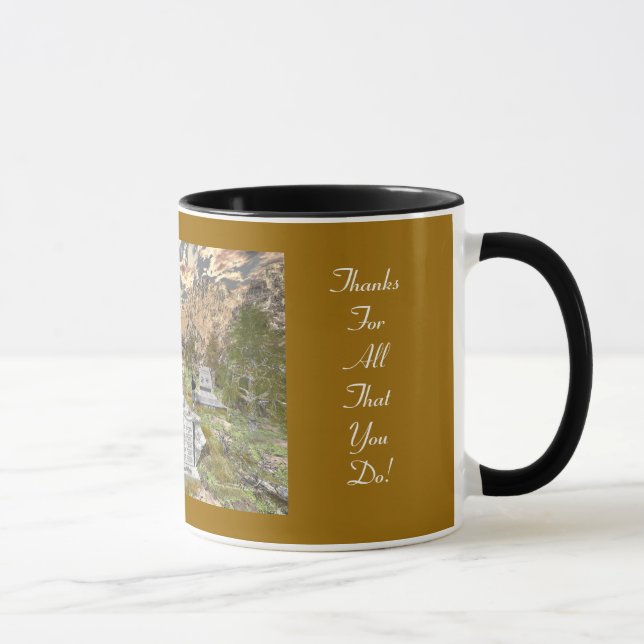In The Line Of Duty Coffee Mug (Right)