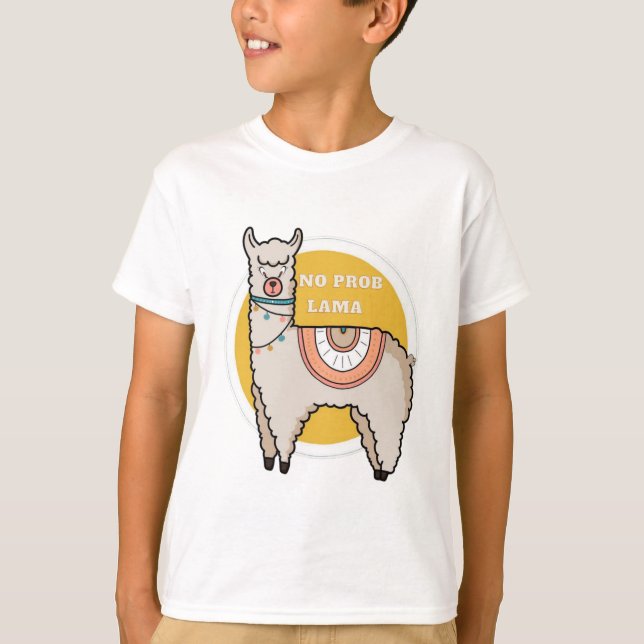 In the llama problem T-Shirt (Front)