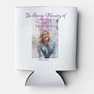In the loving memory of memory keepsake add year n can cooler