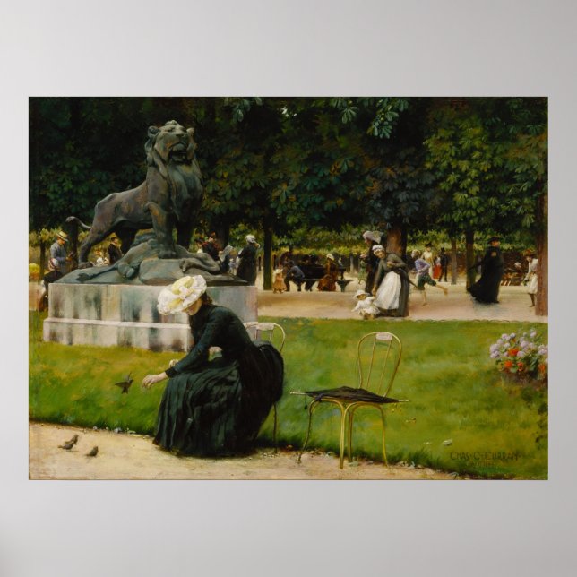 In the Luxembourg Garden Poster (Front)