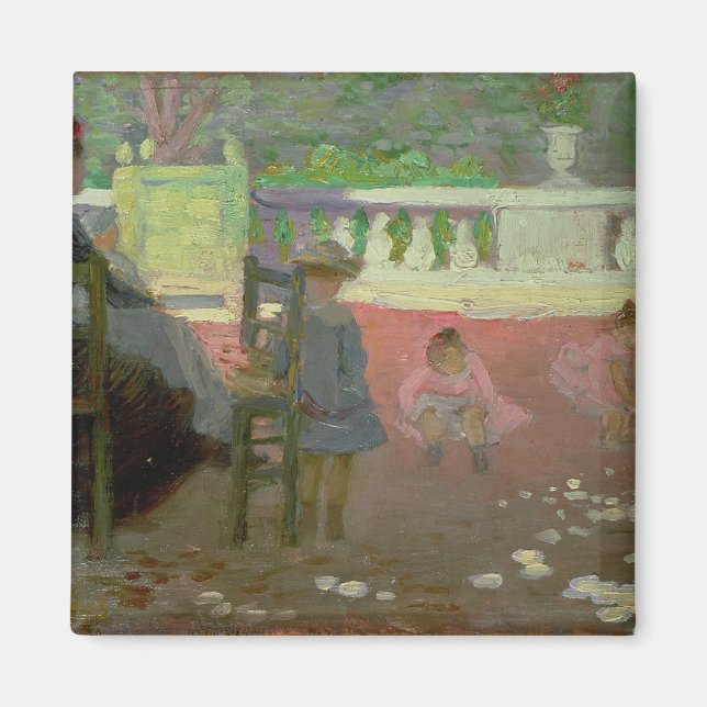 In the Luxembourg Gardens Magnet (Front)