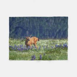 In the Meadow Fleece Blanket