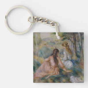 In the Meadow Key Ring