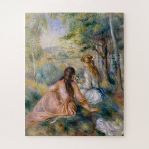 In the Meadow, Pierre-Auguste Renoir Jigsaw Puzzle