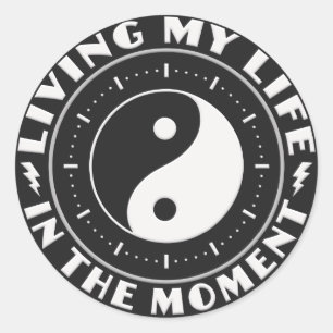 IN THE MOMENT custom stickers