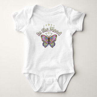 In the Mood Butterfly Stars Baby Bodysuit