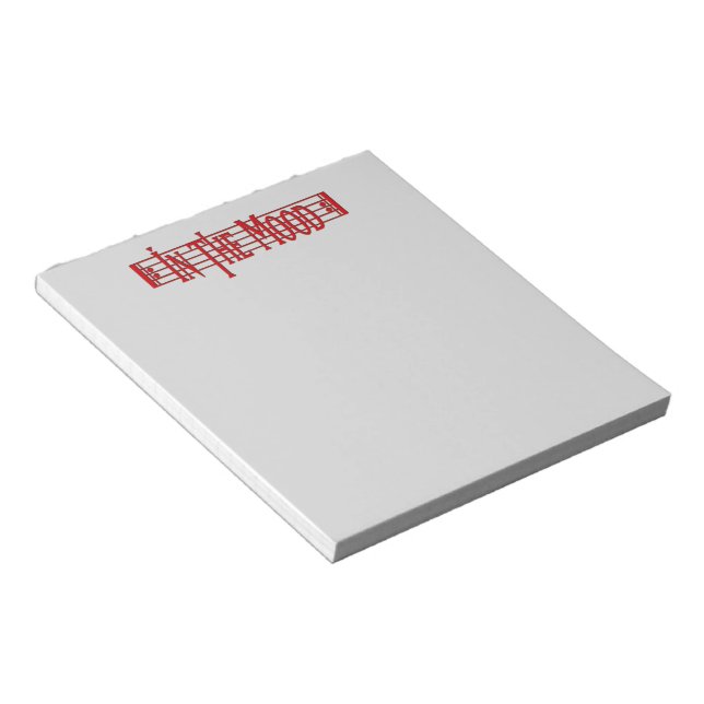 In the Mood Notepad (Angled)