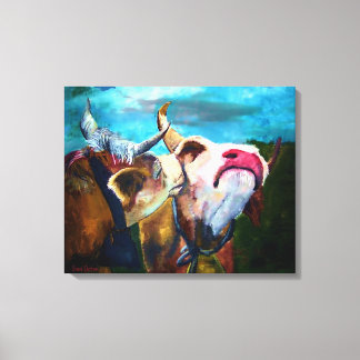 In the Mooooood Canvas Print