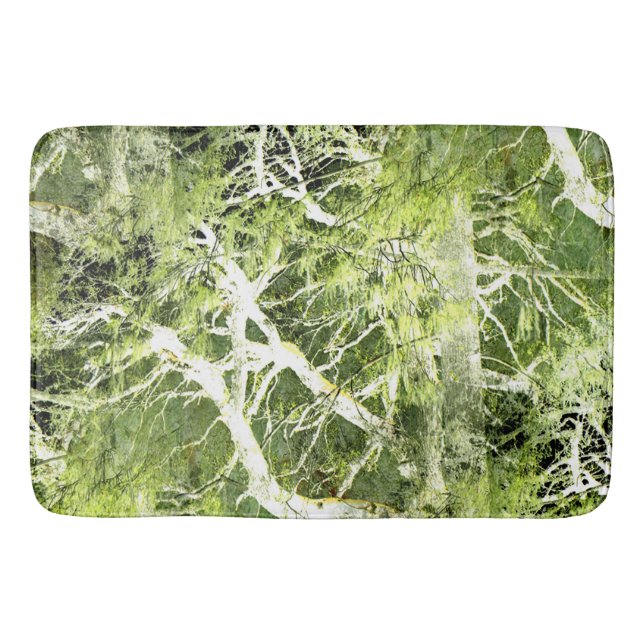 In the mossy woods..... bath mat (Front)