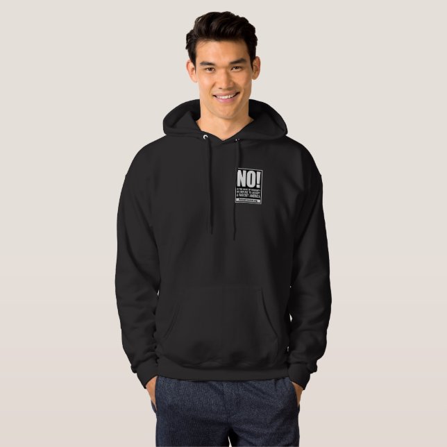 In the name of humanity hoodie (Front Full)