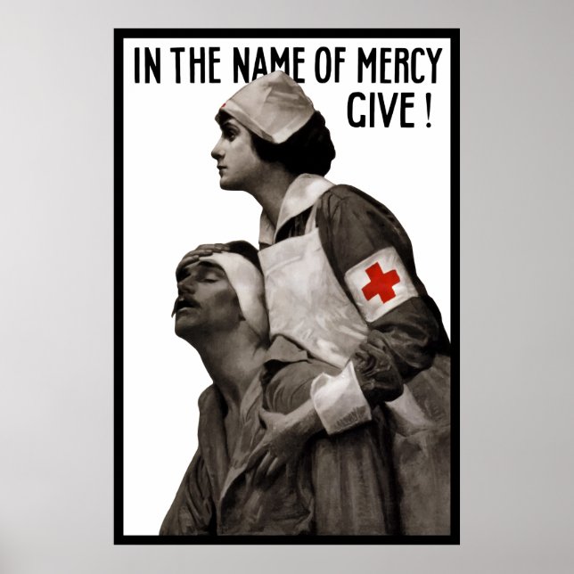 In The Name Of Mercy Give Poster (Front)