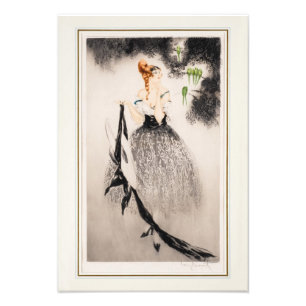In the Nest, 1922 by Louis Icart Photo Print