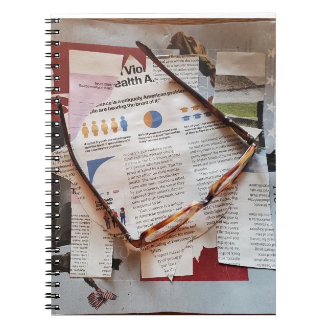 In The News Spiral Photo Notebook (Front)