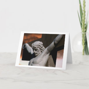 In the Nineth hour, the sun darkend Holiday Card