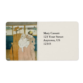 In the Omnibus by Mary Cassatt