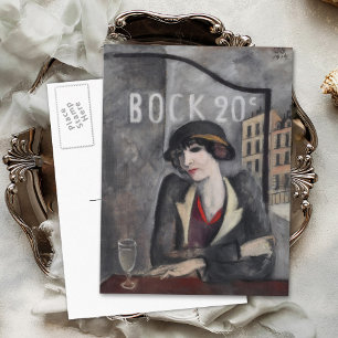 In the Outskirts of Paris Vintage Postcard