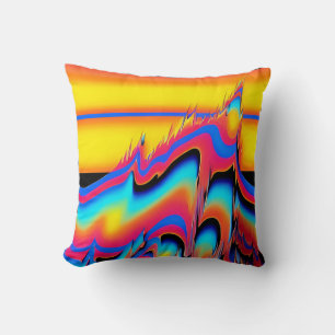 In the Panned Flash of Synthetic Forms - Ken Gauge Cushion