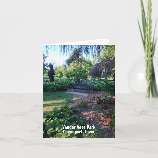 In the Park Note Card (Front)