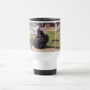 In the Park with Pekingese Travel Mug