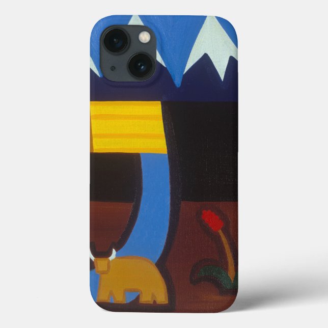 In the Peruvian Mountains 2006 Case-Mate iPhone Case (Back)