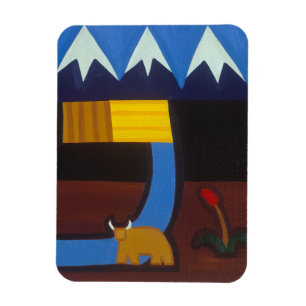 In the Peruvian Mountains 2006 Magnet