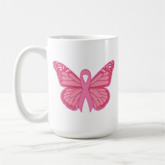In The Pink Butterfly Coffee Mug