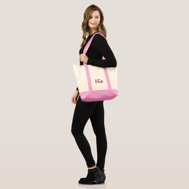In The Pink Impulse Tote Bag (Front (Model))