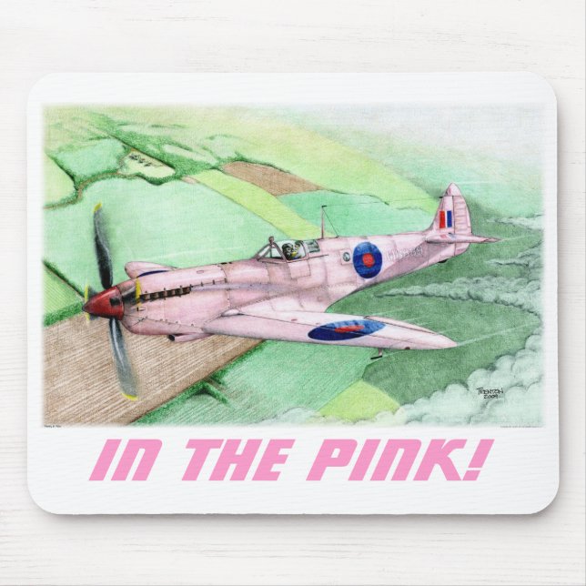 In The Pink Mouse Mat (Front)