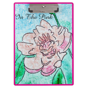 In the Pink Peony   Clipboard