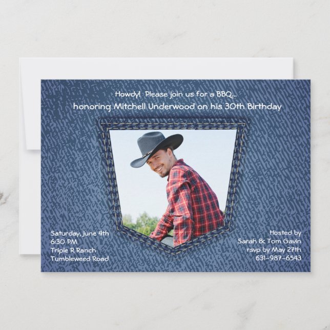 In the Pocket Photo Invitation (Front)