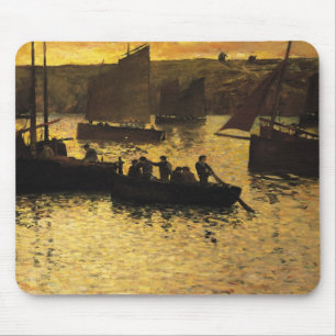 In the Port, 1895 Mouse Mat