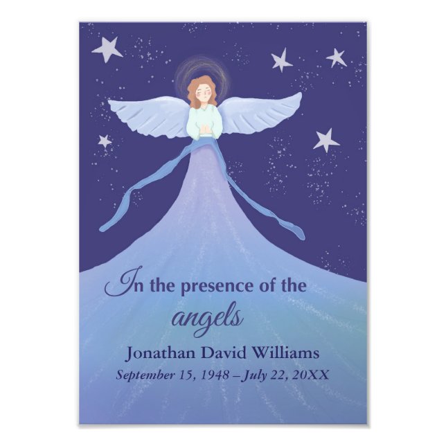 In the Presence of the Angels – Heavenly Remembran Photo Print (Front)