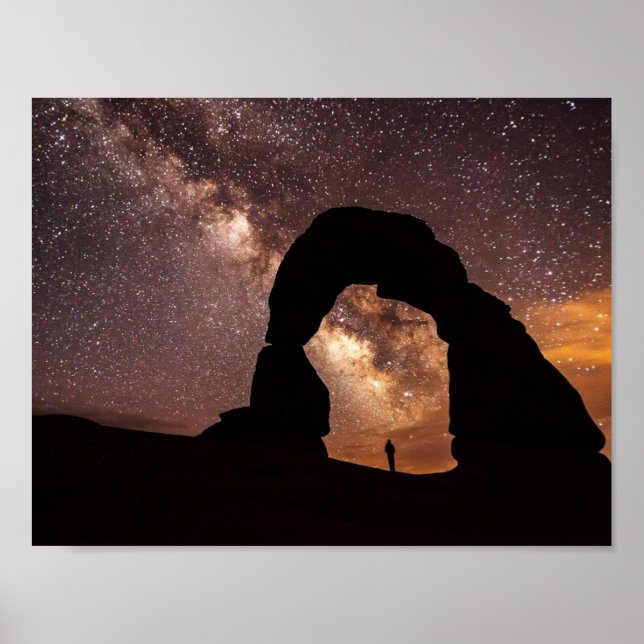 In the Presence of The Milky Way Poster (Front)