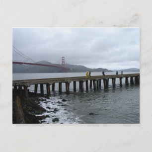 In the rain postcard