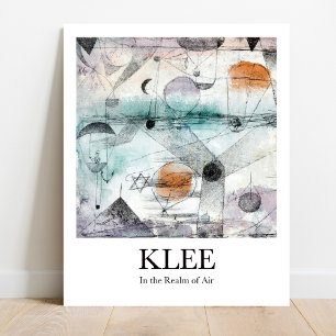 In the Realm of Air by Paul Klee Poster