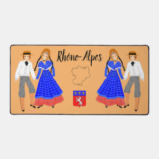 In the Rhône-Alpes, France Desk Mat