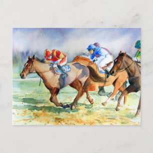 In the Running Postcard