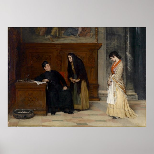 In the Sacristy Poster (Front)