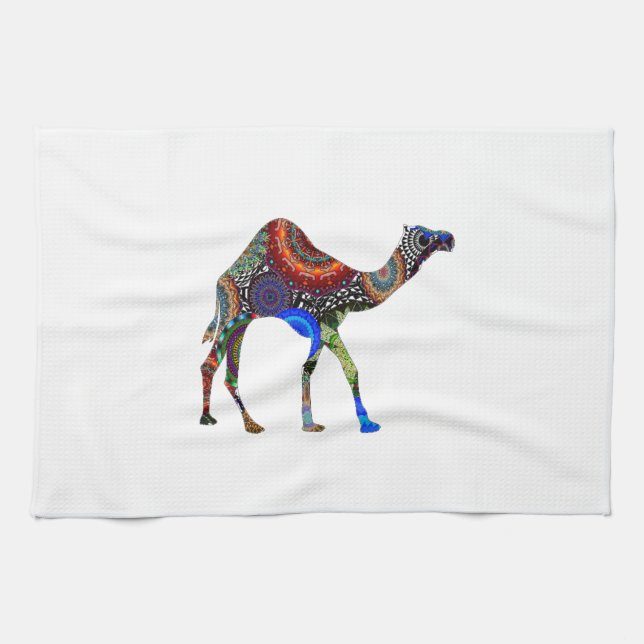 IN THE SAHARA TEA TOWEL (Horizontal)