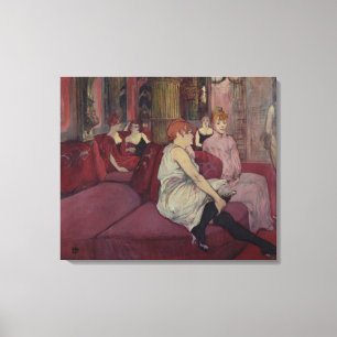 In the Salon at the Rue des Moulins, 1894 Canvas Print